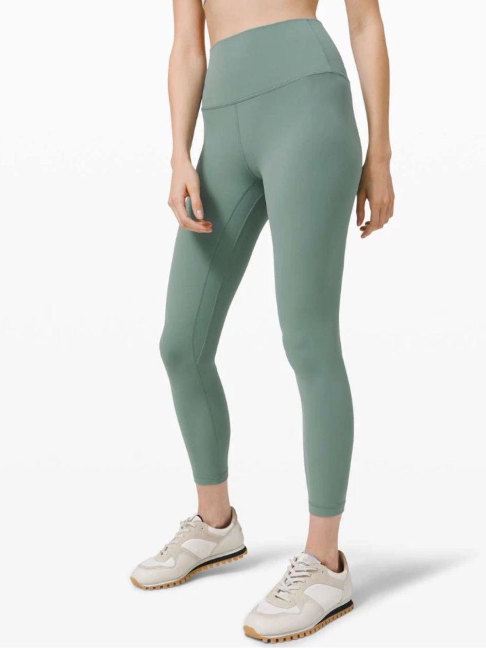 Lululemon Align High-Rise Pant 25" leggings Tidewater Teal women’s size 2 EUC